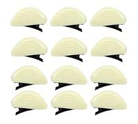 12PCS Novelty Weird Hair Clips Realistic Garlic Food Hairpins Jewelry Hair Accessories for Halloween Photograph Props or Party Favors