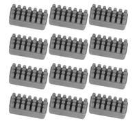 12pcs Nozzle Silicone Brush, Heat-Resistant MAX Silicone Brush 3D Printer Nozzle Tool, Universal Fit for Bambu LabX1/P1 Series Printers