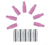 12PCS Nozzles Kit Compatible with For MIG Welding Torch Models For 15AK For MB15 MB14 AK14 AK15 Accessories for For MIG MAG Welding Use