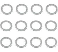 12pcs Oil Rear Differential Drain/Fill Plug Washer Gasket, 20mm Replacement for Honda/Acura OEM 94109-20000