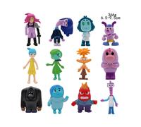 (12pcs) Out Inside 2 Action Figure Pvc Figure Ornament Toy Doll