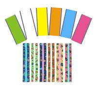 12Pcs Overlays for Reading Dyslexia,Visual Reading Ruler Dyslexia,Teacher Teaching Supplies for Reduce Visual Stress(6PCS Colour +6Pcs Animal Prints)