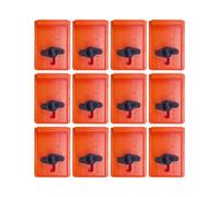 12Pcs / Pack Heavy Duties Flooring Wedges Floor Leveling Wedges Set for Stable on Hardwood and Composite Leveling Spacer