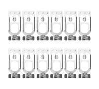 12pcs Pallet Rack Safety Pins Teardrop Heavy Duty Metal