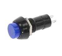 12Pcs PBS-11A PBS-11B Push Button Switch 12mm Latching/Momentary 2Pin 3A 250V AC Multi-Color(Blue,Self-Locking)