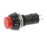 12Pcs PBS-11A PBS-11B Push Button Switch 12mm Latching/Momentary 2Pin 3A 250V AC Multi-Color(Red,Self-Locking)
