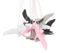 12pcs Peace Dove Hanging Ornament Plastic Cake Topper