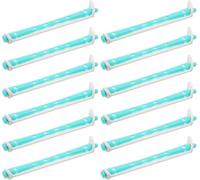 12pcs Perm Rod Roller Hair Curling Tools 3.54x0.24x0.24in Portable Simple Delicate Compact Lightweight for Women Travel Home Curls Styling Kit, Better add your charm, Change your hairstyle, Bring m...