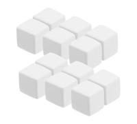 12pcs Pet The Reptile Feeding Dish Supplies Reptile Food Cat Litter Liners Jumbo Shell Hammock Euchre Cube White