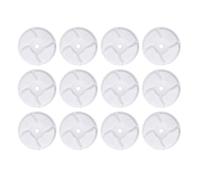 12Pcs Pet Water Fountain Filter Replacement with Activated Carbon and Ion Exchange Resin, Efficient Odour Removal and Water Softening for Cat Dog Drinking Fountains