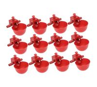 12Pcs Pigeon Water Feeder Compact Household Bird Waterer for Pigeons Doves and Parrots Convenient Dispenser for Easy Drinking and Care