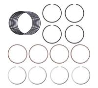 12pcs Piston Ring Set 55571028 for Vauxhall 1.0 1.2 1.4 Petrol Engines 73.4 Mm X 1.2mm/2.0mm Piston Ring Kit Replaces 93179723 9319723 630012 630157