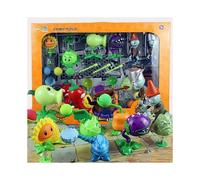 (12pcs) Plants Vs Zombies Toy Launch Dolls War Action Figures