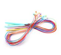 12Pcs Plastic Afghan Tunisian Crochet Hook Set with Cable Carpet Rug Weave Knitting Needles