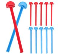 12pcs Plastic Bird Perch Stand, Exercise Balance and Coordination | Canary and Bird Use, Easy Cage Fixing, Plastic Build, Parakeet Accessories
