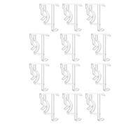 12pcs Plastic Hidden Valance Clips for 2 Inch Blinds Replacement