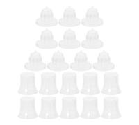 12pcs Plastic Standoff Screws 25mm for Wall Sign Mounting | Low Profile Invisible Look, Easy Installation, Secure Hold for Menu Boards, Posters and Wayfinding Signage