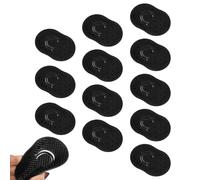 12pcs Pocket Combs for Men, Soft Plastic Portable Palm Hand Comb Pocket Finger Brush for Men Hair Washing Scalp Massage