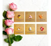 12PCS Pocket Hug Encouragement Gift,Inspirational Message Cards with Cute Animal Tokens,Friendship Keepsakes for Friends Family,Support & Positivity Gifts for Friendship,Women & Men