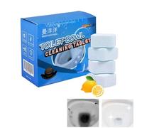 12PCS Powerful Toilet Bowl Cleaner Tablets, Heavy Duty Toilet Descaler Toilets Limescale Remover, Strong Cleaner and Descaler Stain Remover Bathroom Cleaning Supplies (1 Pack)