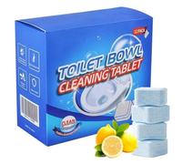 12Pcs Powerful Toilet Bowl Cleaner Tablets,Toilet Tablets,Stain Remover Toilets,Toi-Let Cleaner Tablet,Effortless Cleaning And Freshener For Toilet-Bowls,Strong Limescale Stain Remover Toi-Lets