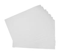 12pcs Pp Frosted Plastic Sheet White Rigid Support Board