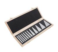 12pcs Precision Angle Block Set 1/4 to 30 Degree Lathe Gauge Milling Machinist Lathe Tools