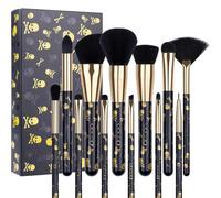 12Pcs Professional Makeup Brush Set with Case | Premium Synthetic Brushes for Foundation, Eyeshadow, Blending, Contour & Highlight | Gift for Women
