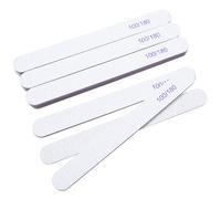 12Pcs Professional Nail Files, 100/180 Grit Double Sided Nail Files for Gel Natural and Acrylic Nails, Fingernail File Nails Buffing Block Pet Grooming Tools Manicure Tools