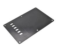 12Pcs Professional Tremolo Cavity Cover Back Plate For ST SQ Electric Guitar Multi Pickguard(B Black)