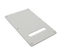 12Pcs Professional Tremolo Cavity Cover Back Plate For ST SQ Electric Guitar Multi Pickguard(C White)
