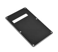 12Pcs Professional Tremolo Cavity Cover Back Plate For ST SQ Electric Guitar Multi Pickguard(D Black)