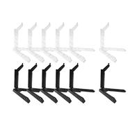 12Pcs PVC Base Holder Display Stand for 1/144 1/100 SD BB Gundam Action Figures DIY Diorama