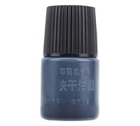 12Pcs Quick Dry Ink for Coding Machine, Fast - Drying Black Ink, 46ml Bottle with No Fade Formula for Metal Glass Plastic Paper, Ideal for Date Coders and
