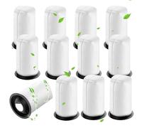 12Pcs Quick Pods Hoover Bags Compatible with Henry Quick Stick Vacuum Cleaner Hen100 und Compatible with Numatic Vacuum Cleaner NQ100 Microfiber 4 Layer Filtration