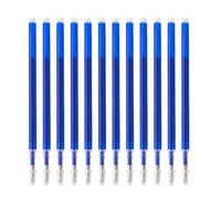 12Pcs Refills for Erasable Pens, 0.7mm Erasable Pen Refills with Blue Ink (Blue)