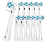 12pcs Replacement Heads Compatible with Oral B iO 2/3/4/5/6/7/8/9/10 Series Electric Toothbrush,IO Toothbrush Heads Compatible with Oral B iO,Medium-Hard bristles Care for Your Teeth,White