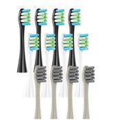 12PCS Replacement Vacuum Brush Heads, Compatible for X PRO/ Z1/ F1/ One/Air 2 /SE Soft Deep 3 Color Sealed Packed Nozzles(4B4W4BG)