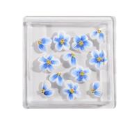 12pcs Resin Rose Camellia Nails Decors 3D Nails Charm Unique Manicure Accesories Fashionable Art Supplies Art Flowers