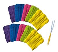 12pcs Reusable Duster Refill for Flash Dust Magnet, Reusable Dusters Compatible with Swiffer Duster Refills for Home and Car Furniture Dusting with Reusable Design