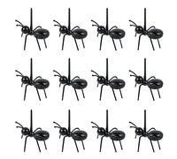 12PCS Reusable Toothpicks Fruit Dessert Fork Ants Shape Food Pick Animal Appetizer Forks for Snacks Cake Dessert Fruit Picks for Kids Cocktail Lunch Party Reusable Drink
