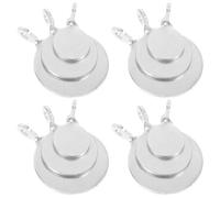12pcs Rotating Target Plate, Manganese Steel Shooting for Outdoor Practice | Realistic Moving Simulation, Smooth Silver Finish, Hit Feedback, Sturdy Design for Extended Range Sessions