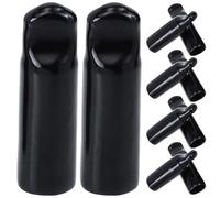 12pcs Rubber Beer Tap Covers Black Protective Caps