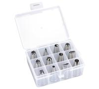 12Pcs Russian Piping Tips Set Flower Frosting Nozzles Icing Tips for Cake Decorating Kit, Baking Supplies for Cookie Cupcake