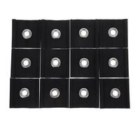 12pcs Rv Awning Hooks Black Cargo Hooks for Camping and Outdoor Use