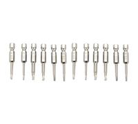 12Pcs S2 Steel Triangular Bits Magnetic Screwdriver Bit Anti Slip Triangle Head 1.8/2/2.3/2.5/2.7/3 mm