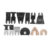12PCS Saw Cutting Wheel Set for Woodworking Tools, Oscillating Multi - Tool Blades Compatible with Multi - X, Fein, Multi - Max, Craftsman Nextec & Chicago