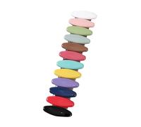 12pcs Scarf Colorful Safety Pin Hijab and Dress Brooch Fashionable Head Scarf Decoration Shawls Accessories