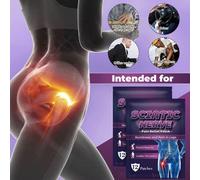 12Pcs Sciatica Nerve Pain Relief Patch Heating Patch Body Balm Meridians Plaster