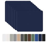 12PCS Self-Adhesive Repair Patch 20x15cm Nylon Repair Tape Waterproof,Tear | Down Jacket Repair patch Outdoor Camping Gear for Puffer Jacket, Tent, Backpack, Sleeping(Navy Blue)